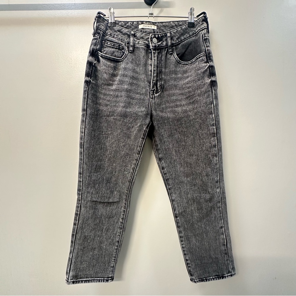 PacSun Gray Straight Leg Jeans